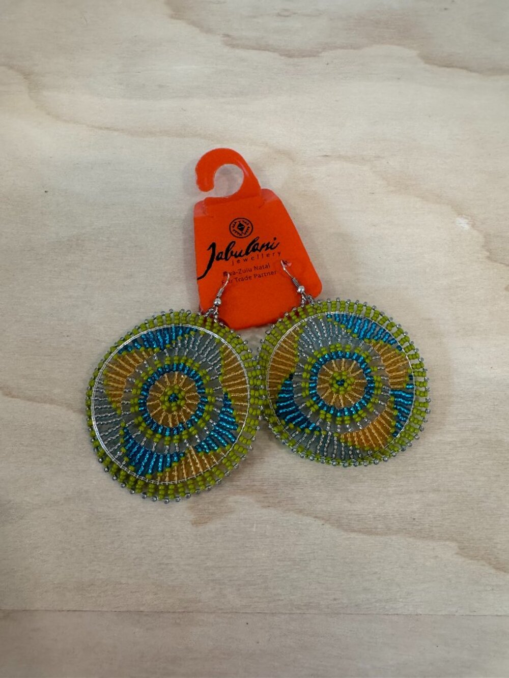 large beaded earrings